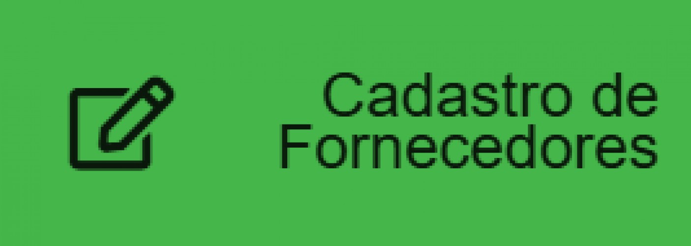 Cadastro de Fornecedores
